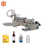 Liquid Semi Automatic Filling Machine / Yogurt Cup Filling Sealing Machine