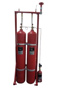 Quality Enclosed Flooding Ig55 Inert Fire Gas Suppression System 80L 140L wholesale