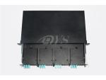 1U LC 48Core Base Type Fiber Optic MPO/MTP Patch Panel