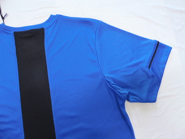 Basic Fast Dry OEM Accept 140gsm Fabric Mens Crew Neck T Shirt Blue