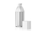 30ml 50ml Double Walled Plastic Airless Pump Bottles Acrylic Airless Bottle