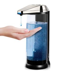 Quality 500ML Brushed Nickel Touchless Soap Dispenser wholesale