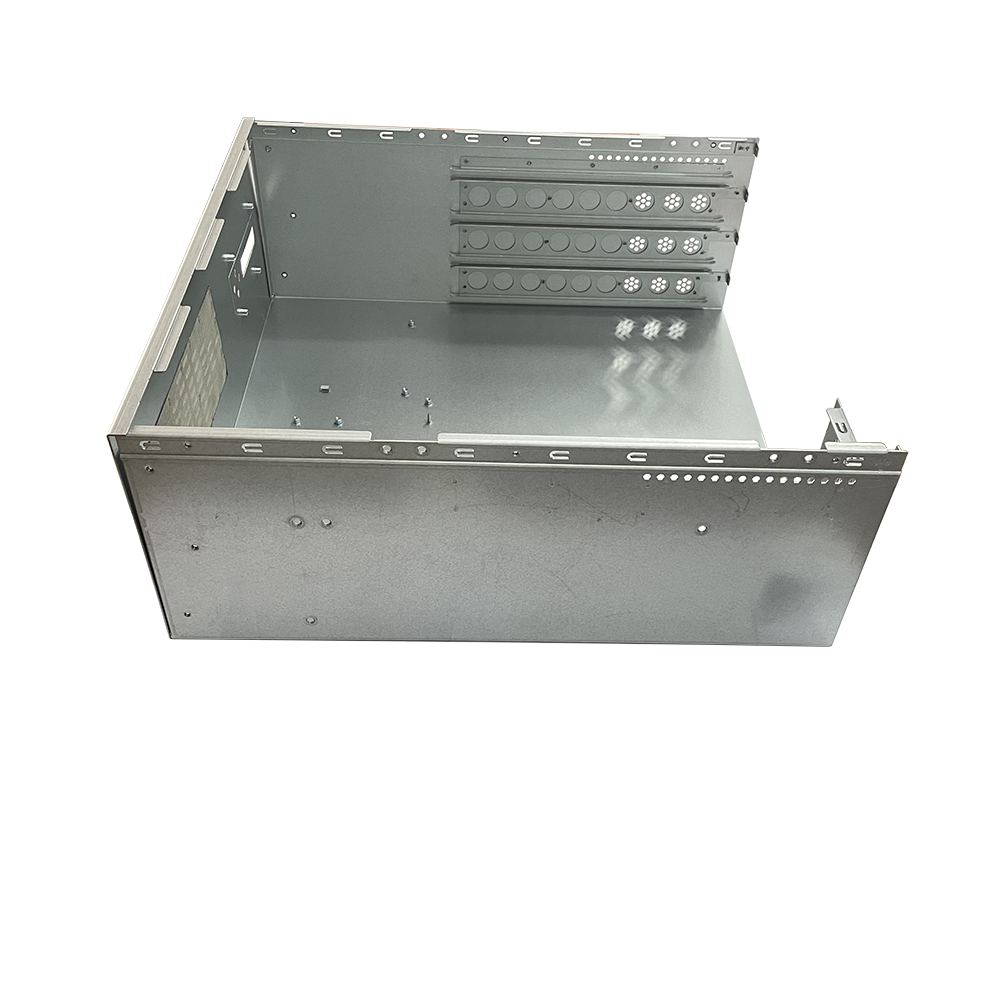 4U Server Case Black Rackmount Chassis Industry Case Short Case Supplier
