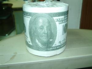 Quality US dollars printed bathroom tissue wholesale