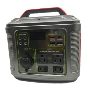 Quality Lithium Battery 300 Watt Portable Power Station Solar Generator For RV Travel wholesale