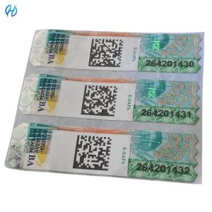 Quality Custom Order Accept Wine Tax Stamp Made in wholesale