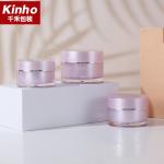 15g 30g 50g Acrylic Plastic Cosmetic Cream Jar Luxury Round Shape Reusable