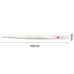 Stainless Steel Jewelry Tweezers Tools Anti Slip Pointed Fine