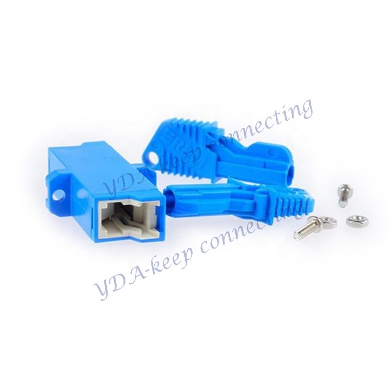 FTTH Simplex/Duplex Fiber Optic Equipment E2000 APC/UPC Adapter with Plastic Material