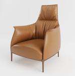 Furniture Designer Furniture Modern Unique Luxury Leather Single Sofa Recliner