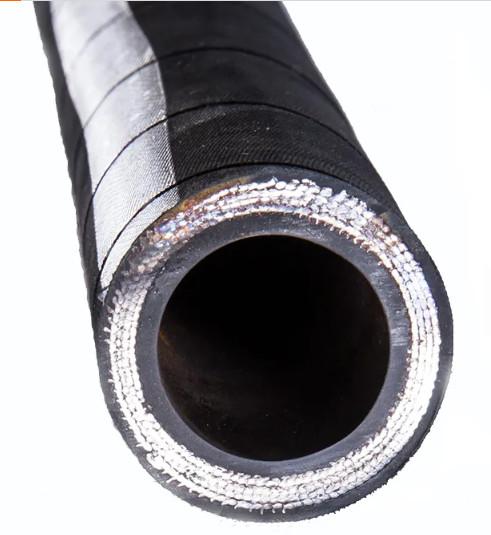 3 8 Inch Spiral Hydraulic Rubber Hose Flexible Wire Braided Rubber Hose Large