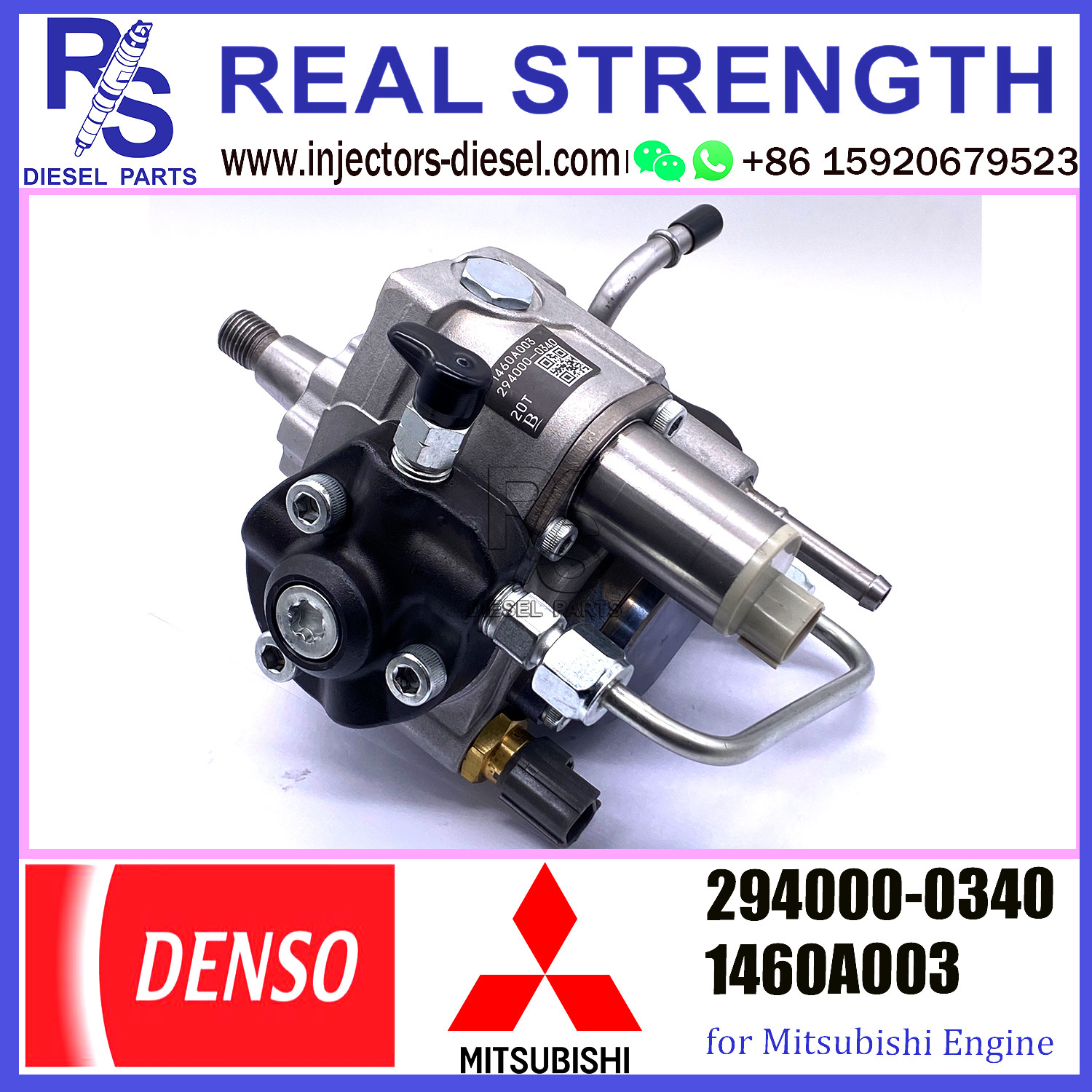 DENSO FUEL INJECTION PUMP 294000-0340 1460A003 294000-0330 FOR MITSUBISHI 4M41 (TRITON / PAJERO) 1460A003