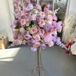 Customize colour flower ball arrangement for wedding centerpieces