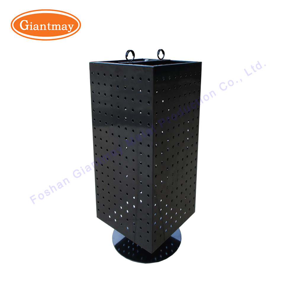 Countertop Spinning Hooks Stand Keychain Display Rack