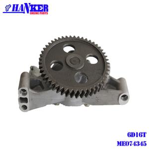 Quality ME074345 6D16T FUSO Engine Auto Oil Pump For Mitsubishi With 59 Teeth wholesale