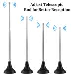 2021 5-26 DBi Portable Indoor Car TV / HDTV Antenna For Home Use
