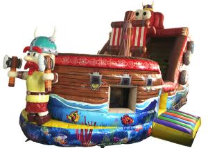 Quality Durable Inflatable Pirate Boat / Commercial Inflatable Pirate Boat Family Use wholesale