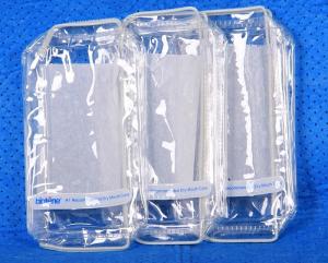 Quality 7P Free EN71 Clear PVC Travel Bag Plastic Wash Bag Zipper 0.15mm wholesale
