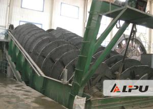 Quality Spiral Dia 1800mm Screw Sand Cleaning Machine For Ore Separation Plant wholesale