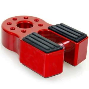Quality Towing Hauling Truck Flat Winch Shackle Mount Red Precision Machined wholesale