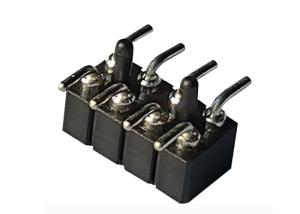 Quality 2.0mm Machined Round Female Pin Header Connector Height 2.8mm CuZn38Pb2 Brass wholesale