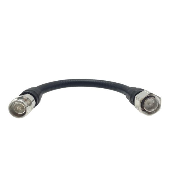 1 Meter 1/2 superflex RF coaxial Jumper cable with 4.3-10 male to 4.3-10 female