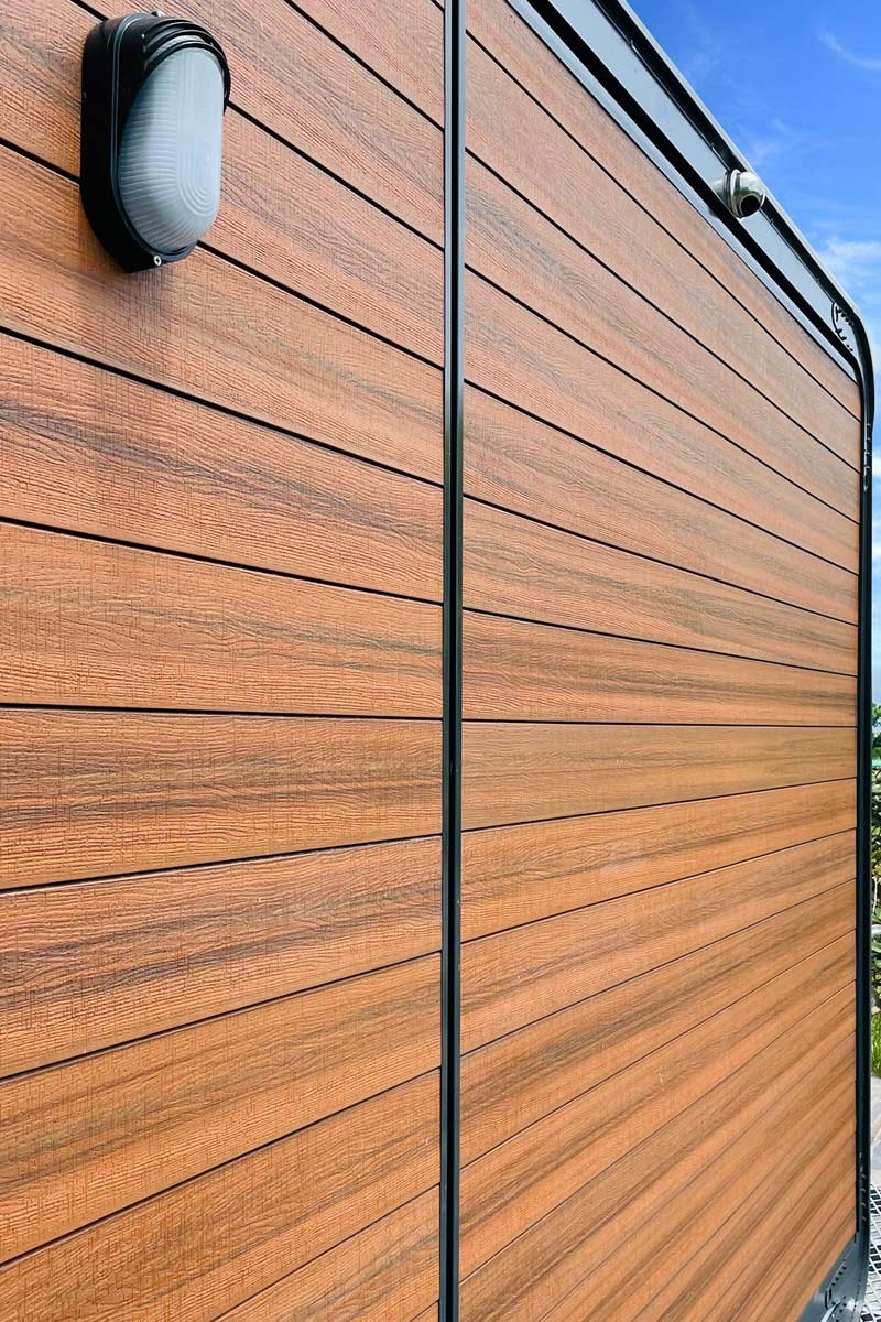 Recycled Exterior WPC Decorative Wall Panel Various Colors Available