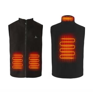 Quality Wholesale Electric Heated Clothes Polar Fleece Heated Vest For Men Heating Skiing wholesale