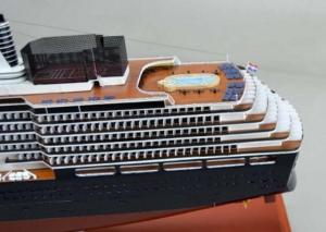 Quality MS Zuiderdam Cruise Ship Models Ivory White Color For Outdoor Exhibition wholesale