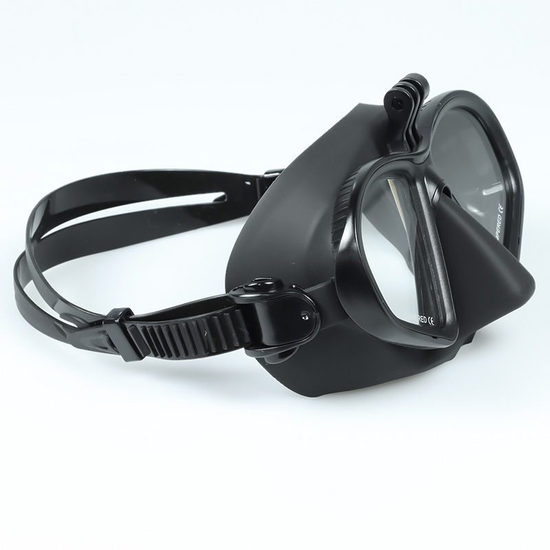 PC Frame Camera Mount Optical Scuba Mask For Underwater Diving