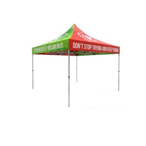 Quality Folding Trade Show Canopy Tent Dyes UV Protected Two Half Wall Sides wholesale