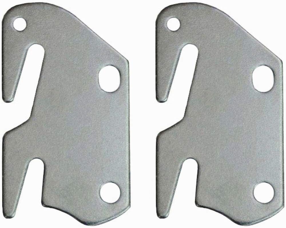 10 Hook Plates for Wooden Beds Frame Bracket Headboard Footboard Replacement Stocked