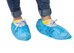 Quality Breathable Disposable Boot Covers , Impervious Medical Disposable Shoe Booties wholesale