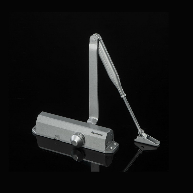 Self Closing Medium Duty Door Closer , Certifire Size Adjusting Door Closer D803