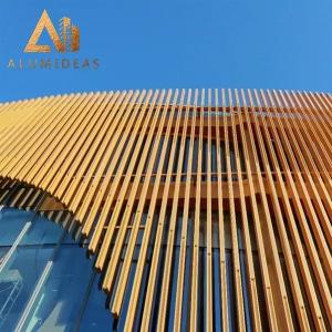 Quality Linear aluminum facade wholesale