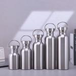 350ml 500ml 600ml Oem Odm Single Wall Stainless Steel Water Bottle BPA Free