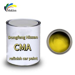 Quality Dongfeng Nissan CMA Amber Gold Refinish Car Paint Good Durability wholesale