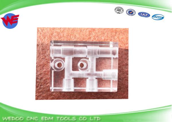Sodick 3050651 Aspirator Block Upper / Lower S5026 EDM Spare Parts Pipe 66.5*53