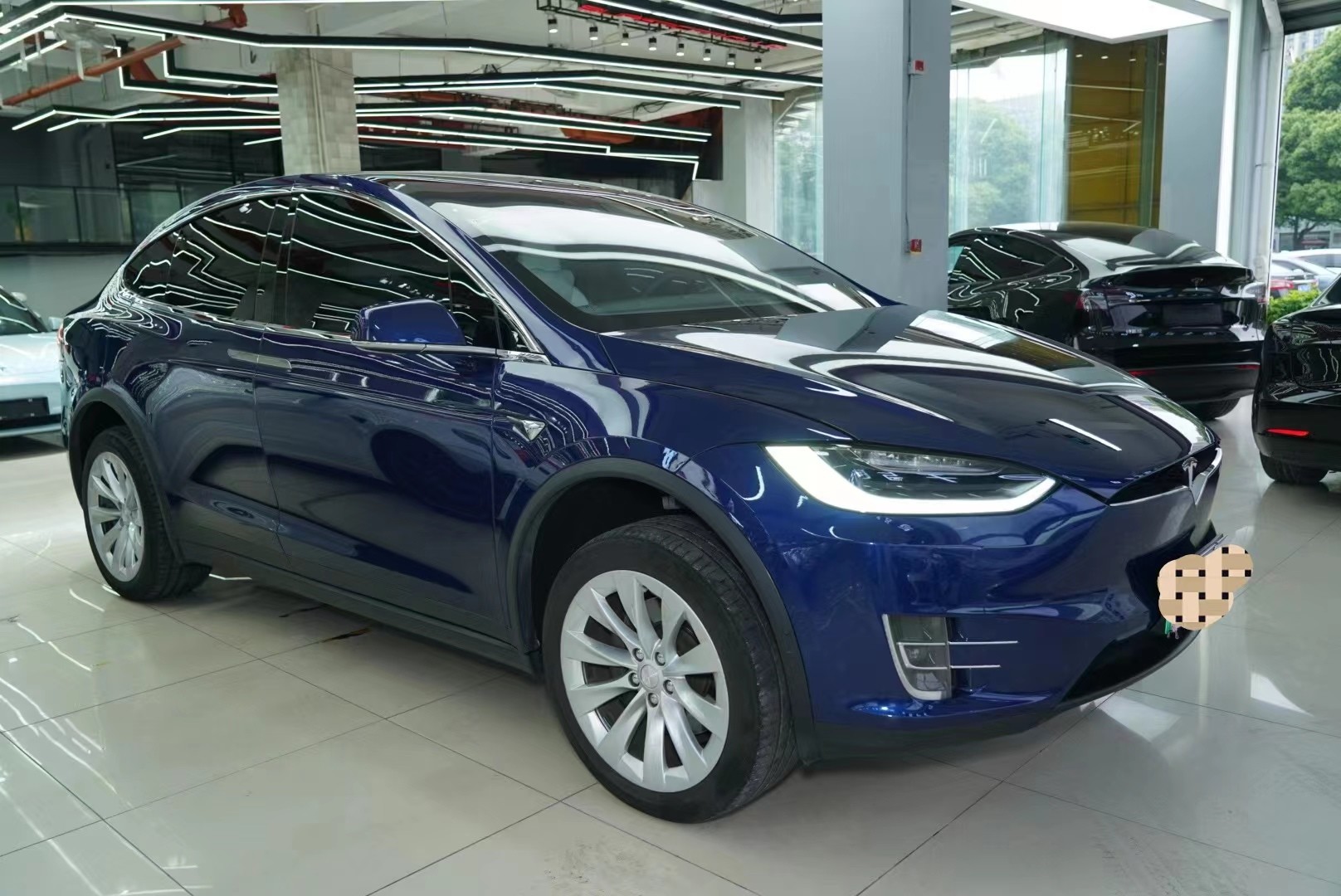 2019 Pure Electric Tesla X100D Double Motors Four-Wheel-Drive Used 5 Seats SUV