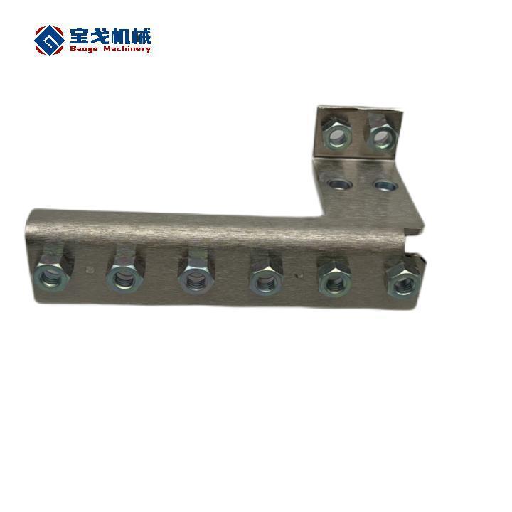 Switchgear Copper Laminated Connector Tin Plating Shunt Copper Bus Bar