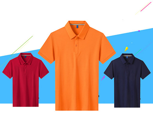 Summer Short Sleeved 65% Cotton Business Work Polo Shirts For Men And Women
