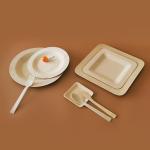 Compostable Disposable Bamboo Plates 3.5inch for Hotel