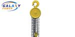 10T Alloy Structural Steel Lifting Chain Hoist Load 125KN Lifting Height 3m