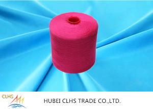 Quality Bright Colored Spun Dyed Polyester Yarn Natural Fiber Blended Good Elasticity wholesale