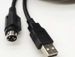 24V Powered USB Cable 24V To Hosiden USB-B Cable Printer
