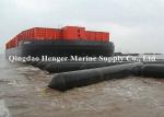 Floating Barge Tug Marine Salvage Air Lift Bags , High Air Press Marine Rubber
