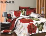 3D Disperse Printed Bedsheet Polyester Sheet Set