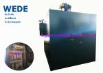 Double Doors Electric Powder Coating Oven , Trolley Style Resin Coating Machine