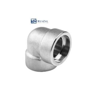 Quality General DN25 SS316 Forged Stainless Steel 304 316L Socket Welding Elbow with General wholesale
