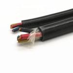 Waterproof Submersible Motor Cable Low Voltage Round Rubber Sheathed Material